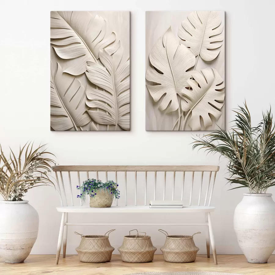  Peintures Feuilles de monstera m30159