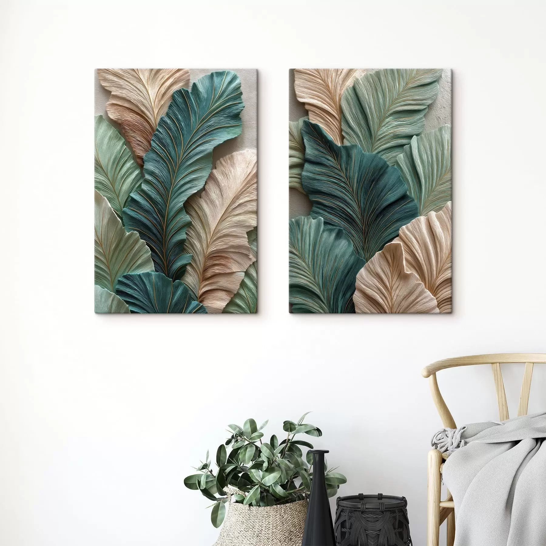  Peintures Feuilles m30163