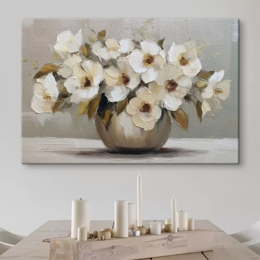  Peintures Fleurs dans un vase s48242