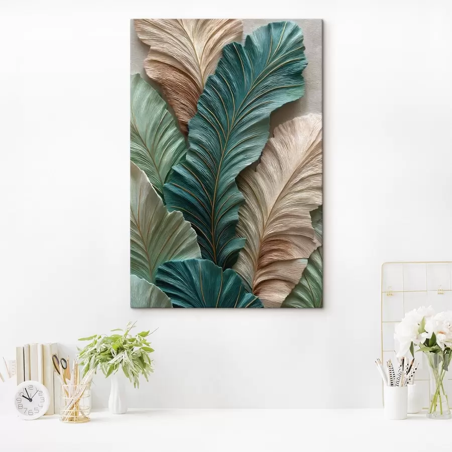 Fotobehang Bladeren s48258