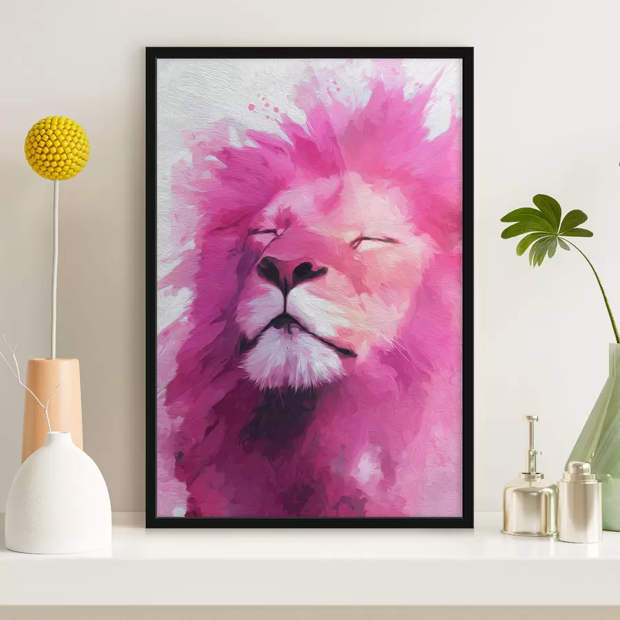Papier peint photo Lion f48234