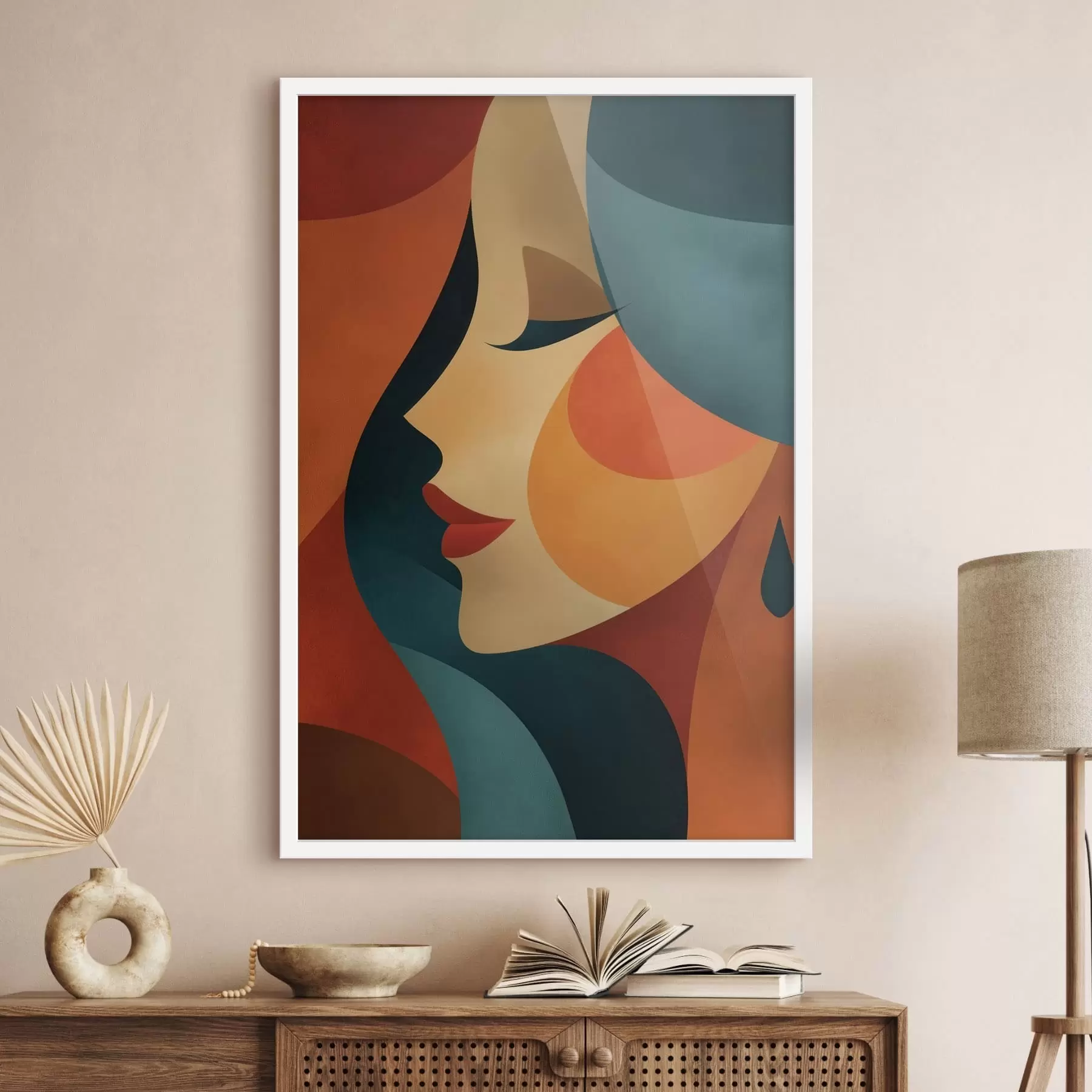 Papier peint photo Portrait abstrait f48235