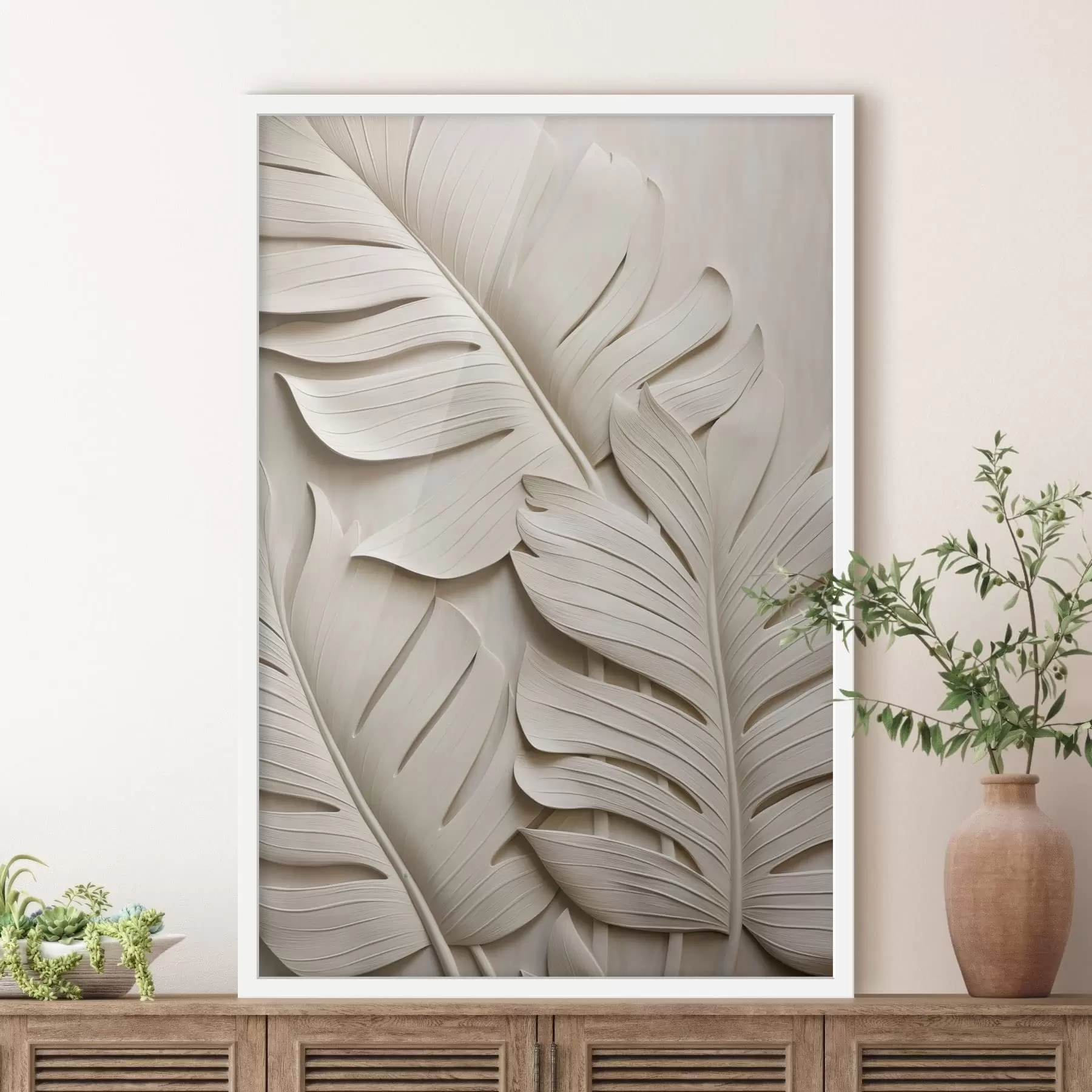 Papier peint photo Feuilles f48244