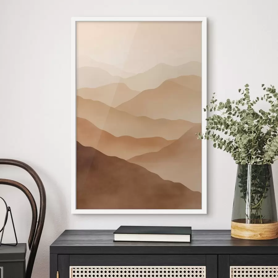 Papier peint photo Montagnes f48253