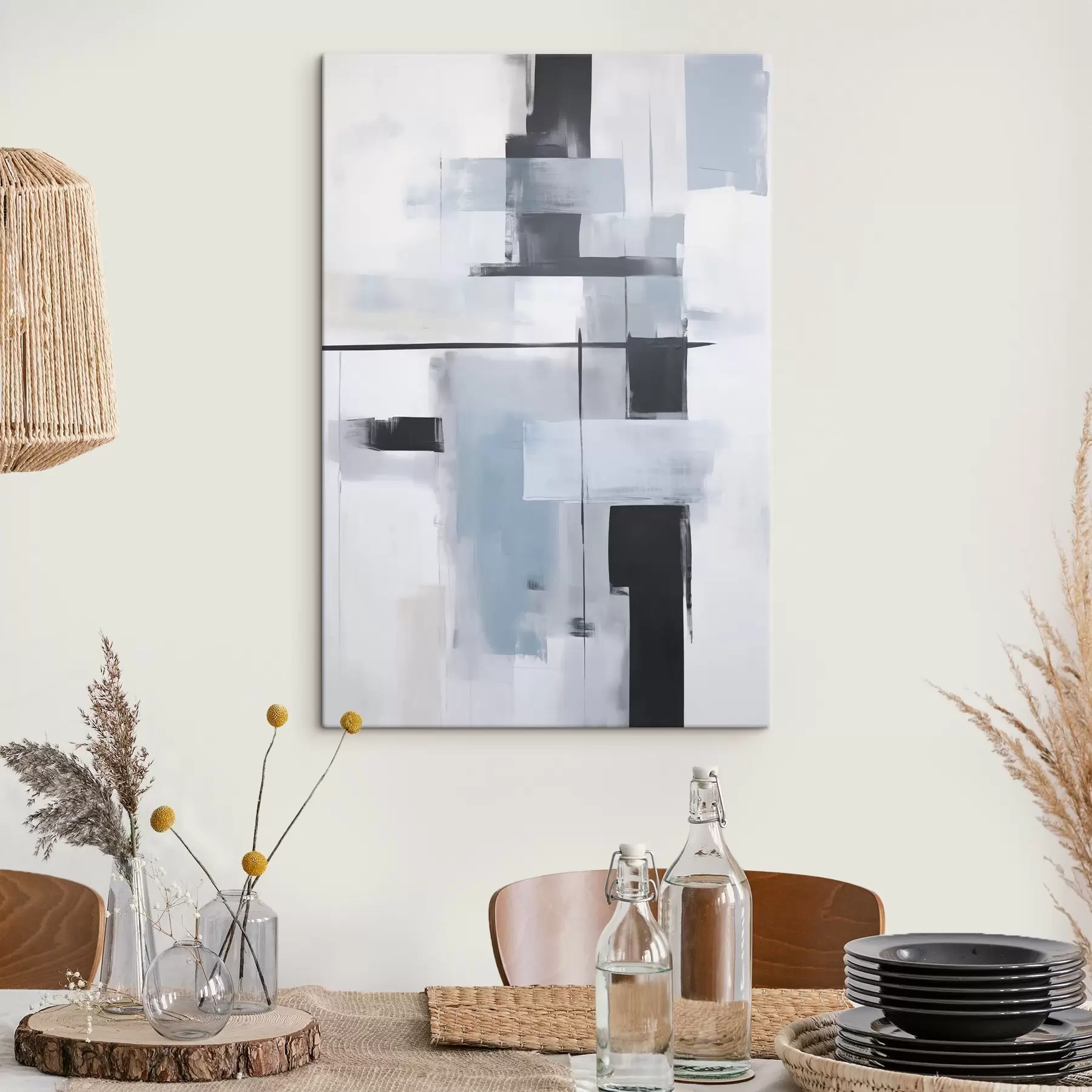  Peintures Abstraction moderne imitation de la peinture s48261