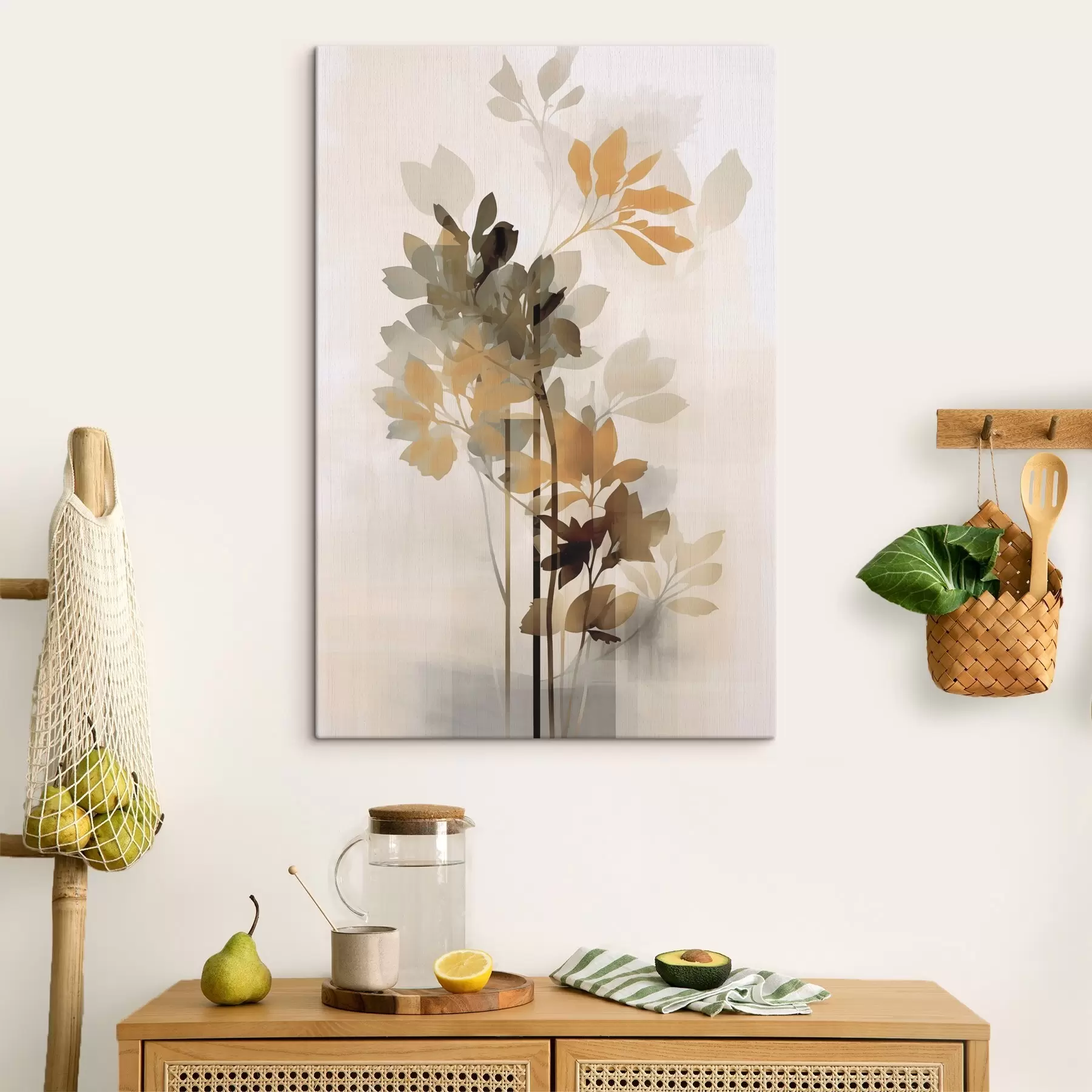  Peintures Abstraction végétale s48267