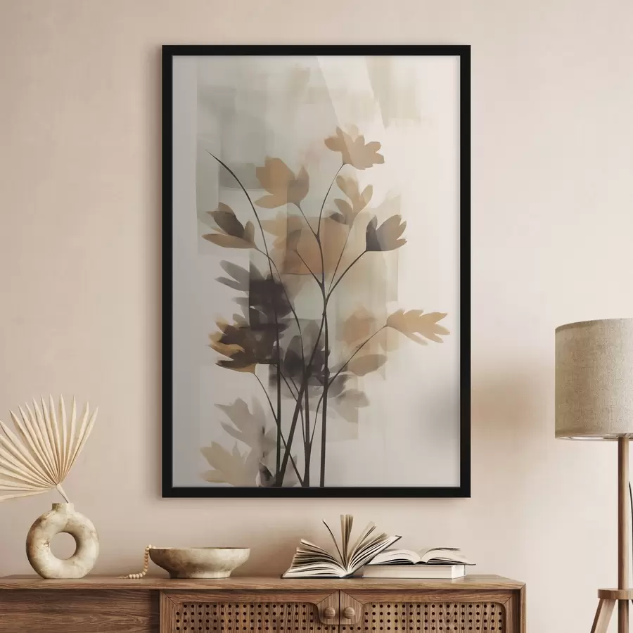 Papier peint photo Végétation abstraite f48268