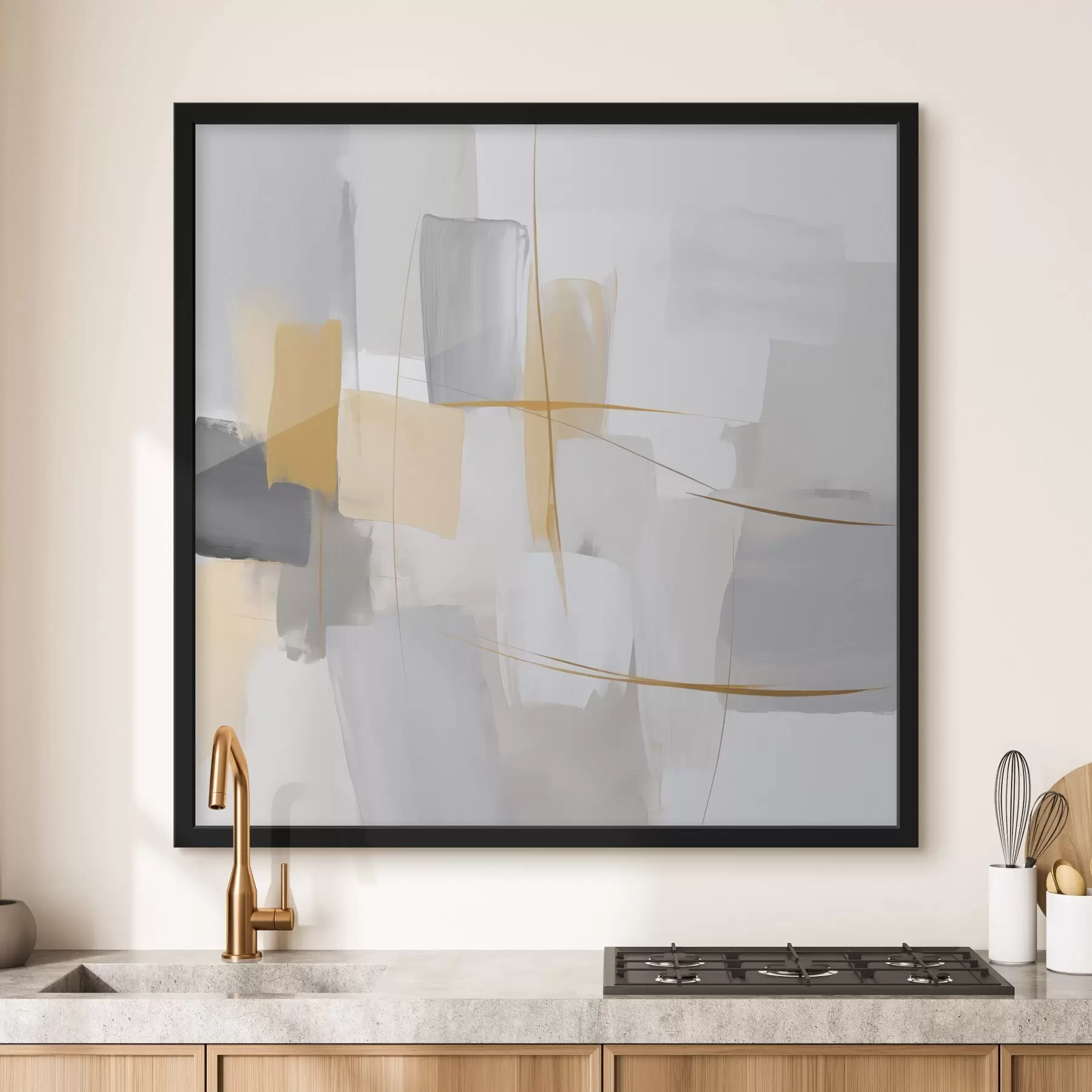 Papier peint photo Abstraction imitation de la peinture f48272