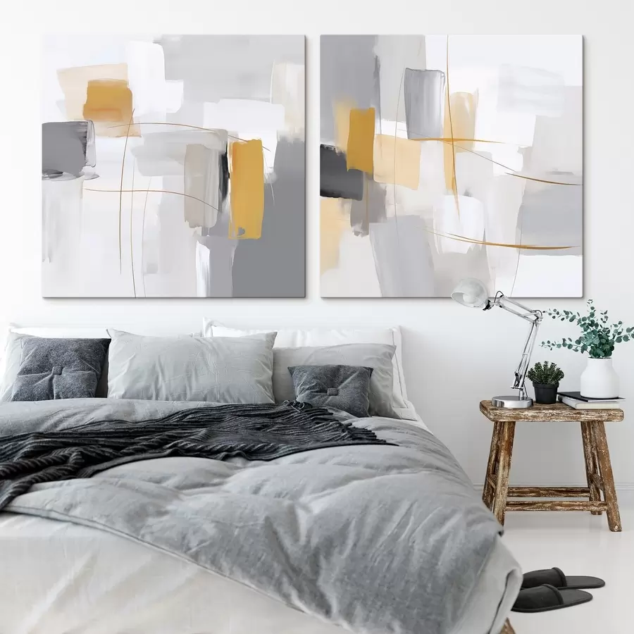 Fotobehang Abstractie imitatie van schilderkunst m30170