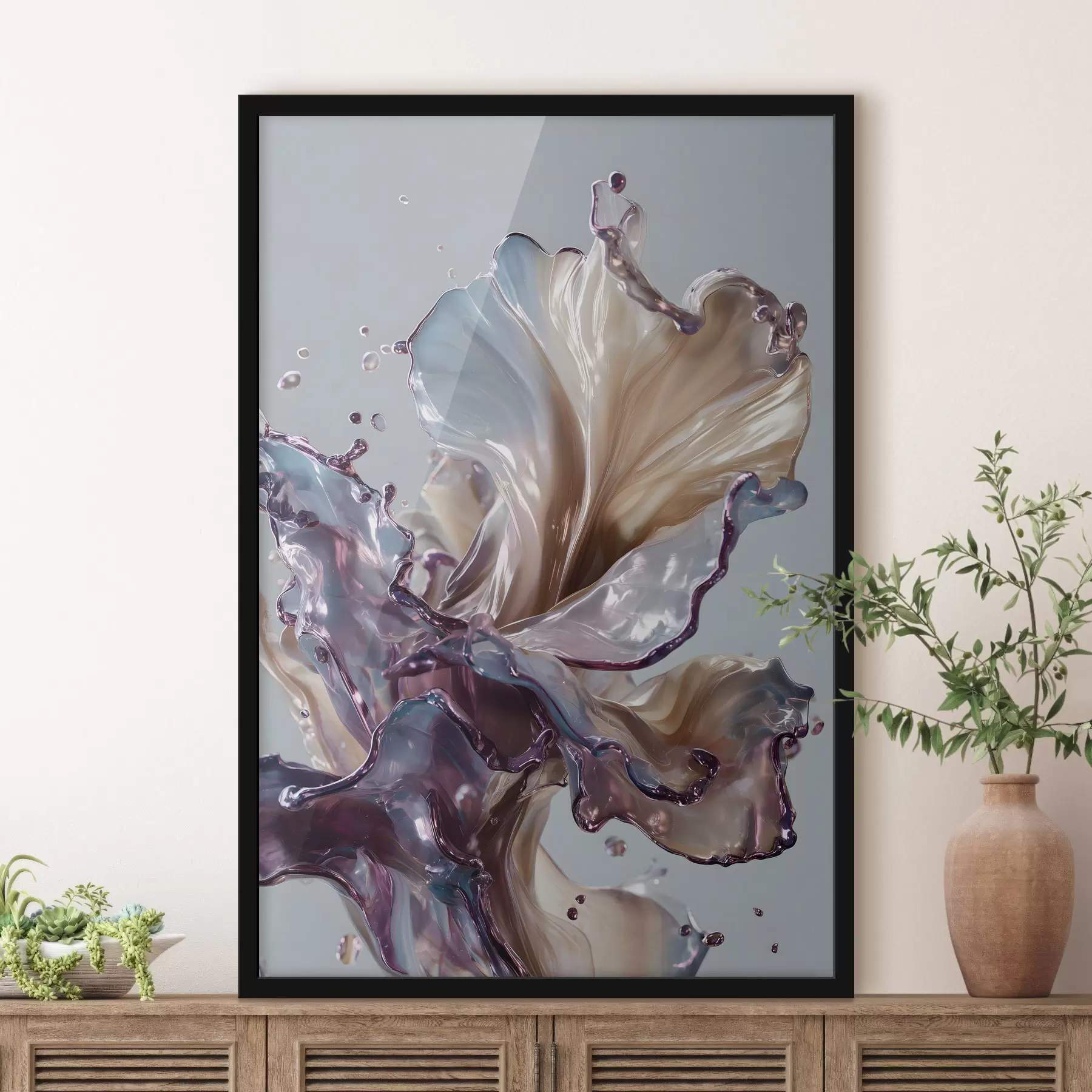 Fotobehang abstracte uitbarstingen f47957