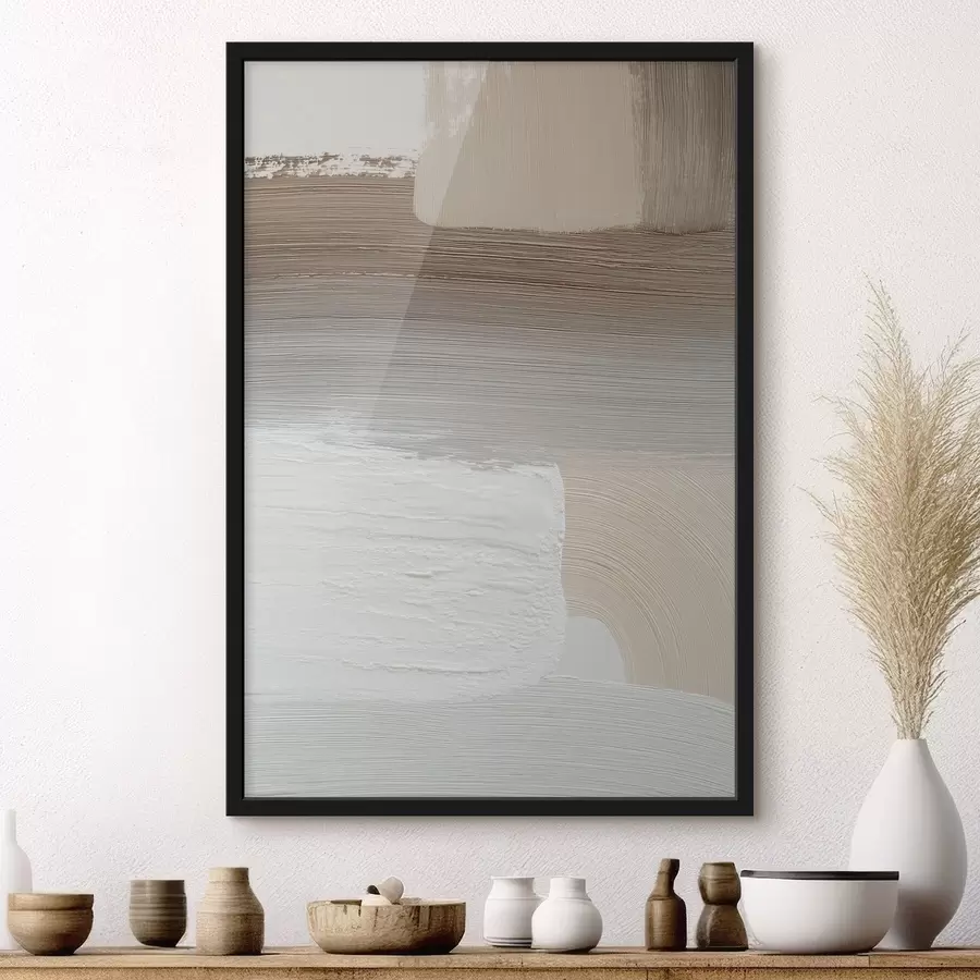 Papier peint photo grands traits abstraits f48295