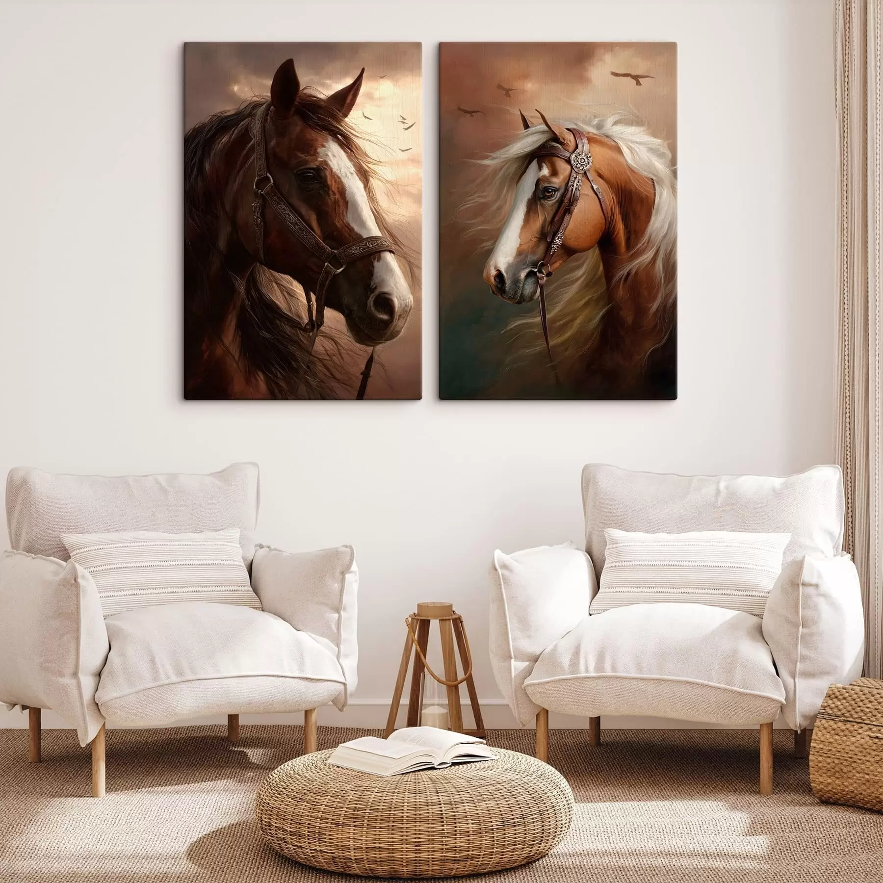  Peintures magnifiques chevaux m30177