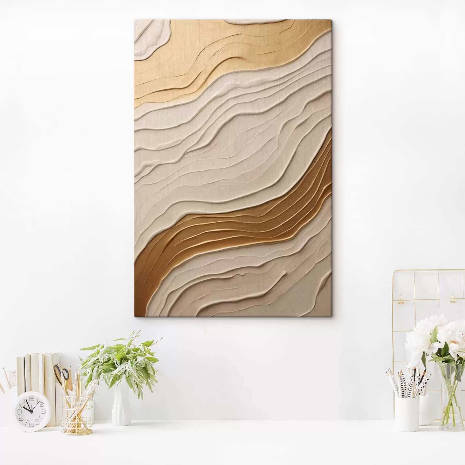  Peintures Vagues abstraites s48311