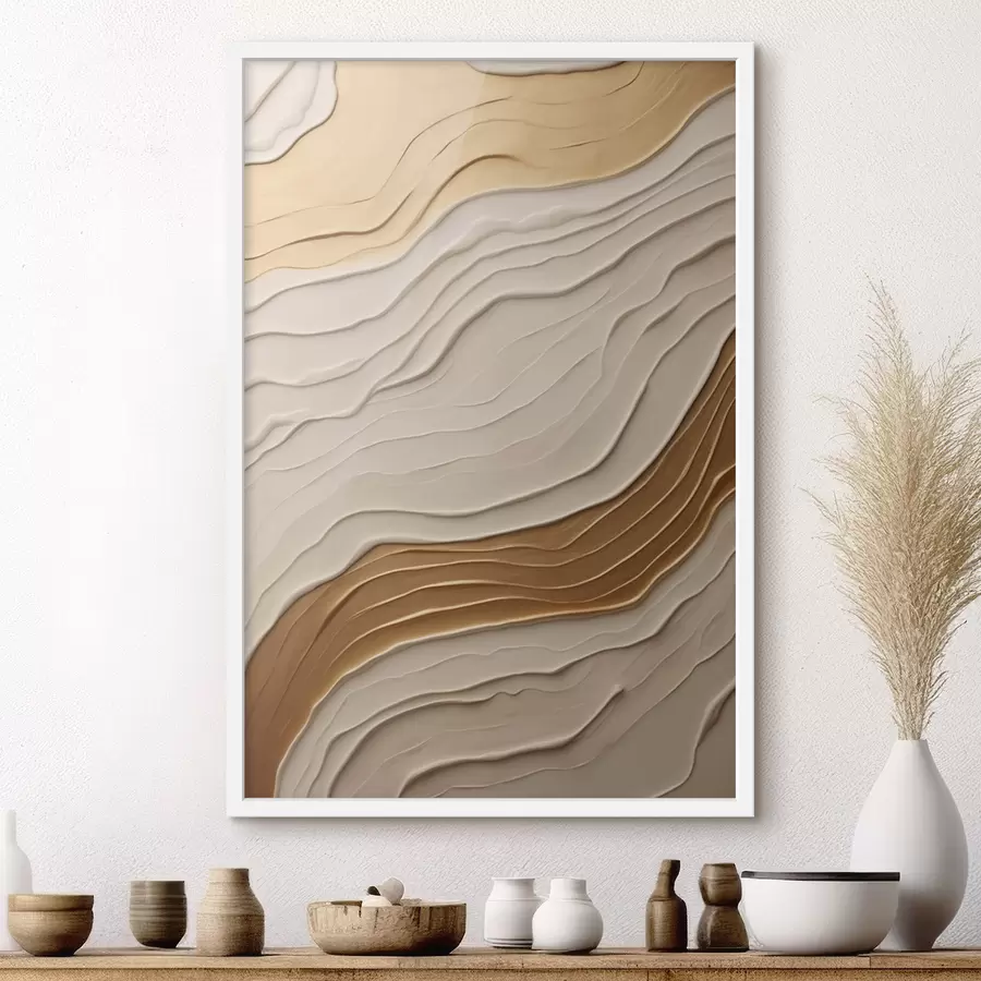 Papier peint photo Vagues abstraites f48311