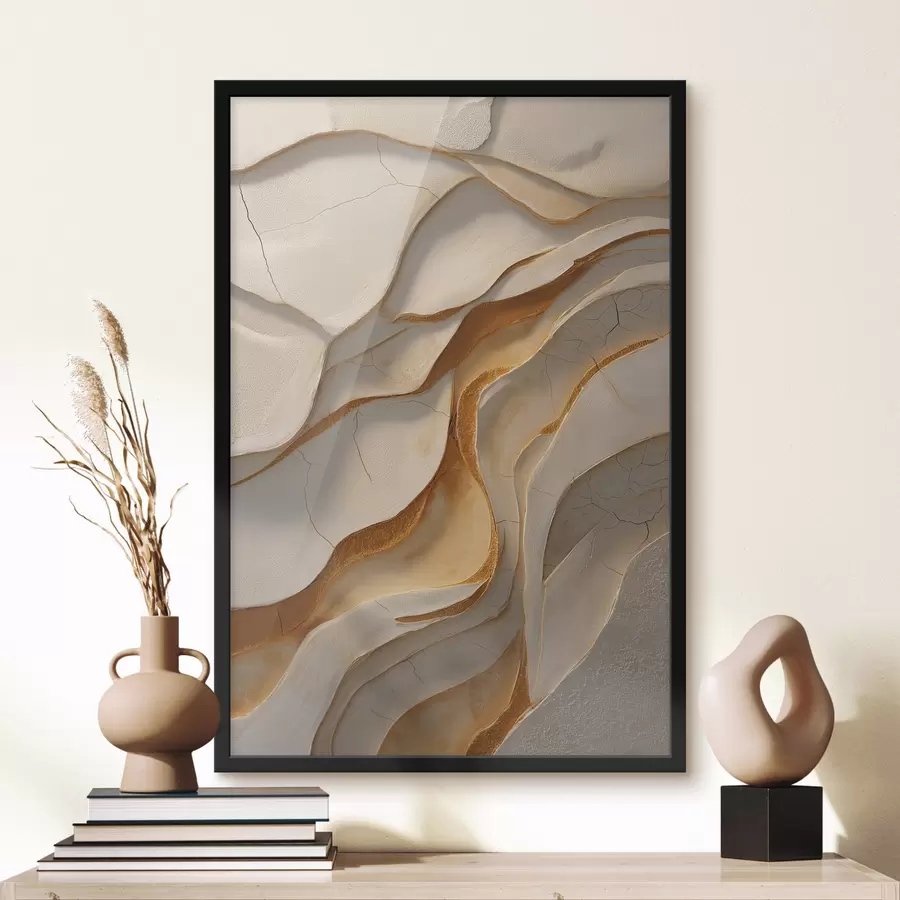 Papier peint photo Vagues abstraites f48313