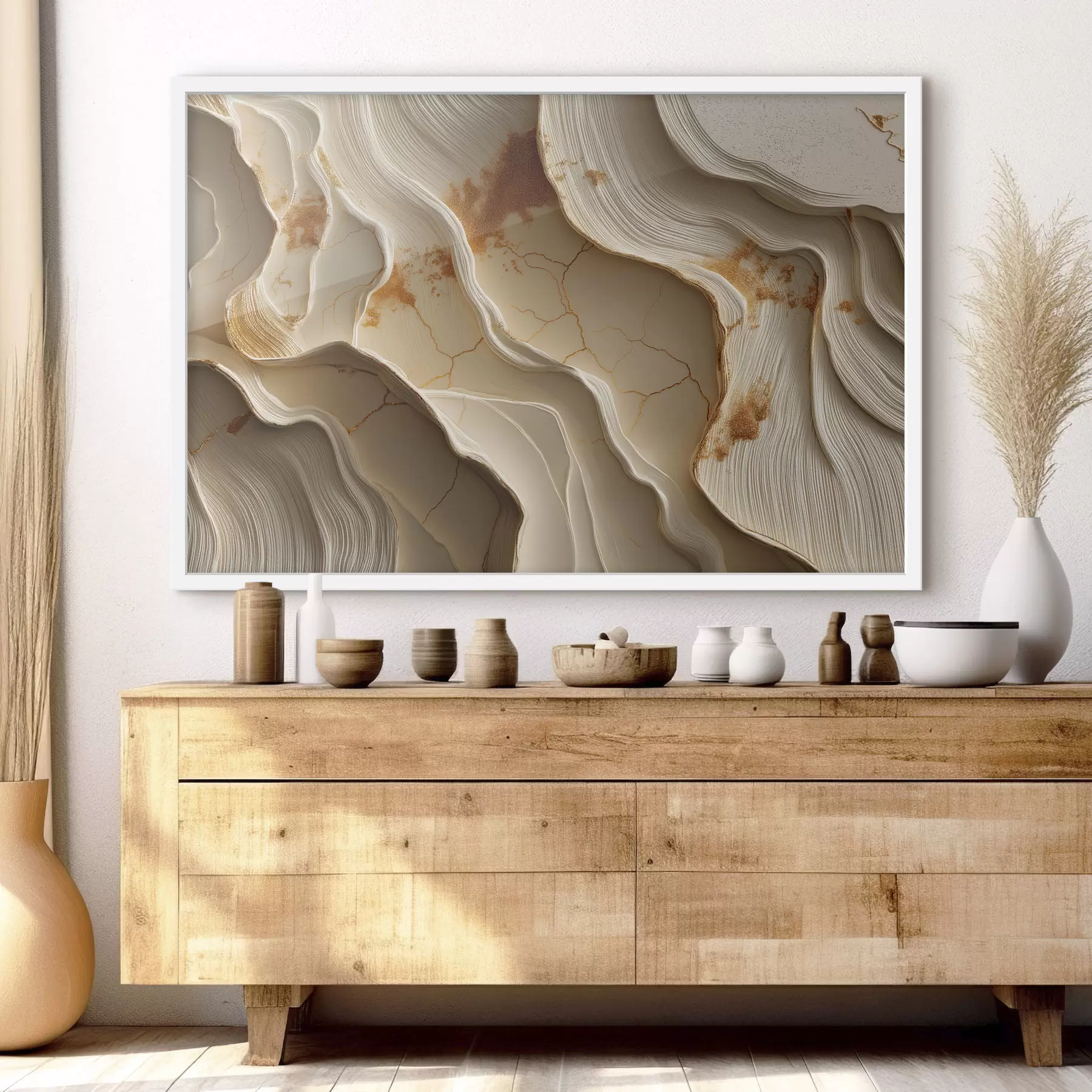 Papier peint photo Vagues abstraites f48315