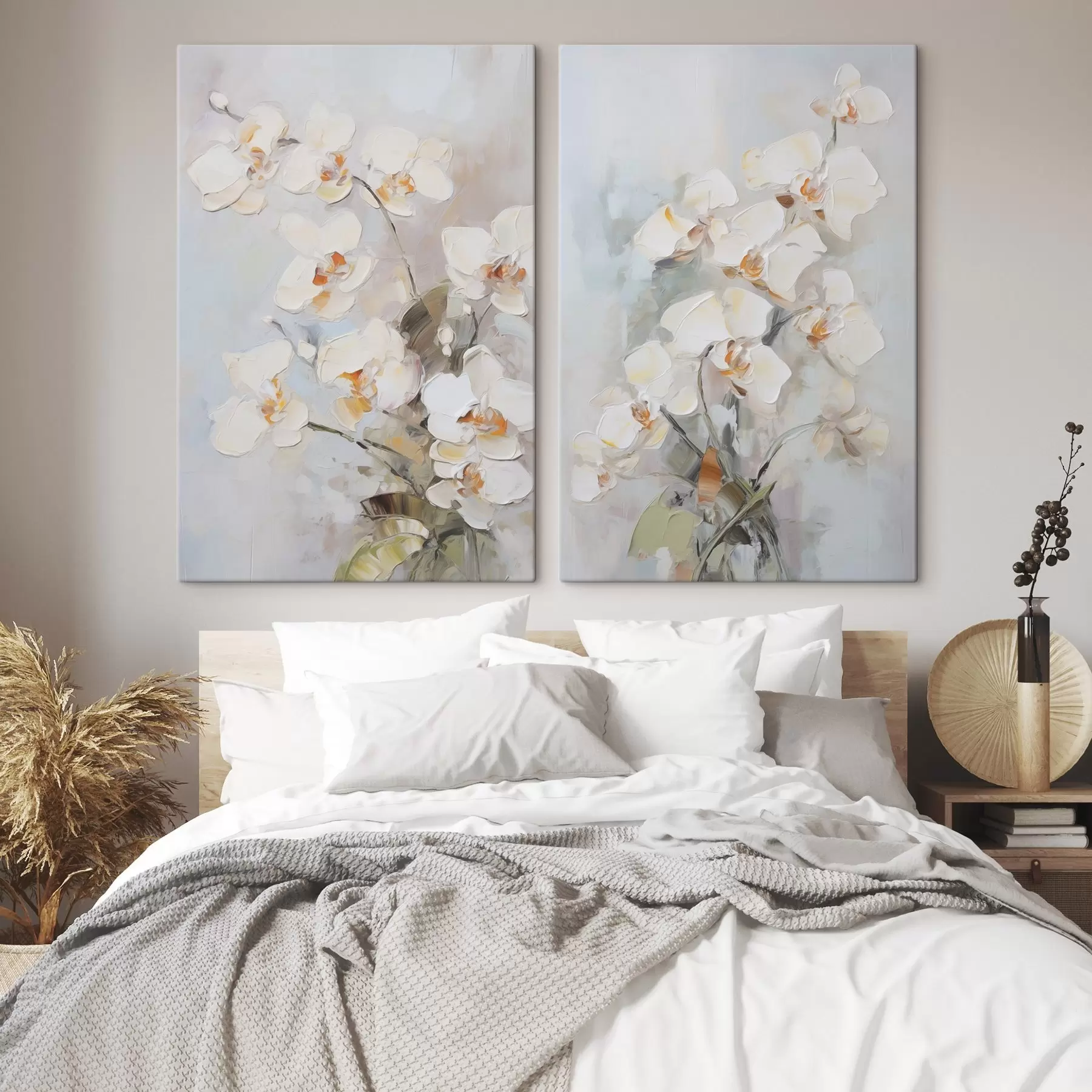  Peintures Peinture imitation orchidées m30187