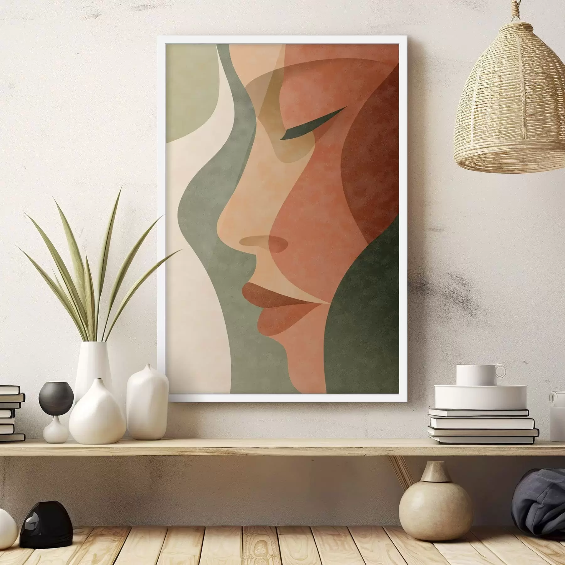 Fotobehang Abstract portret f48368