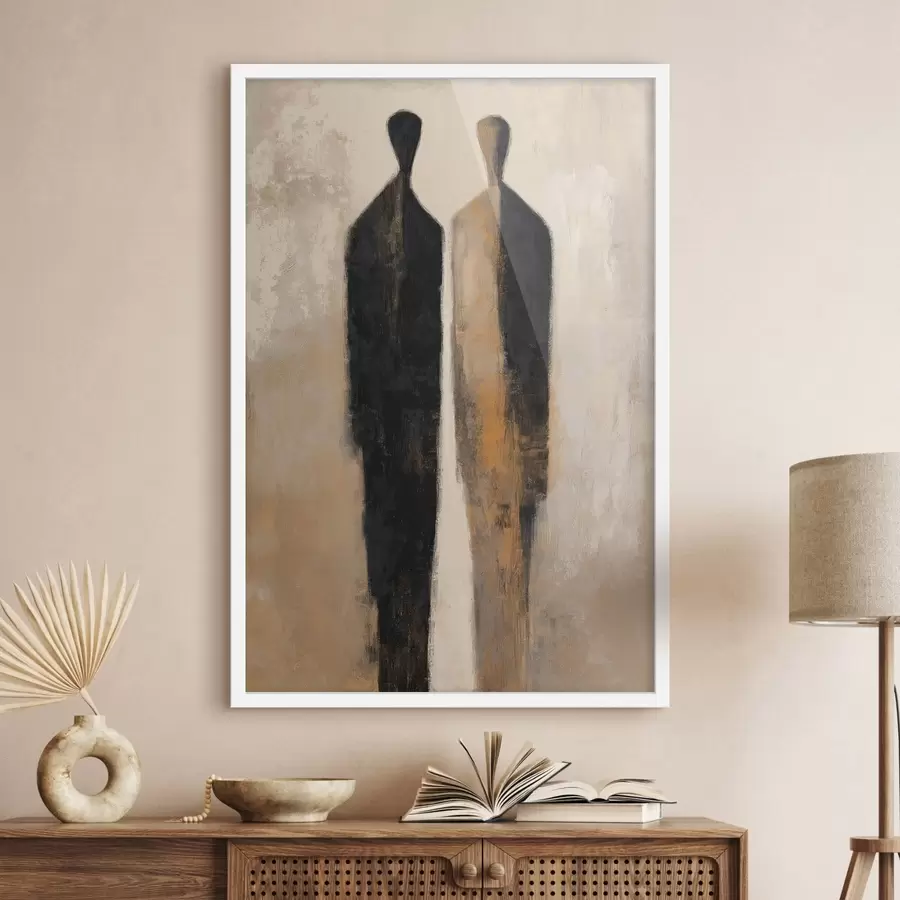Fotobehang Abstracte silhouetten f48369
