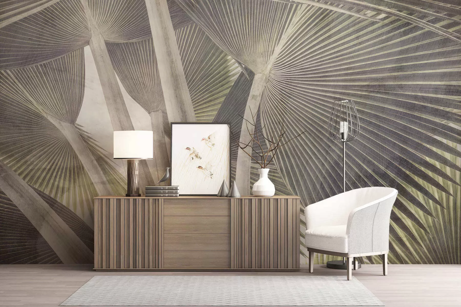 Papier peint photo Rêves feuillus w05358