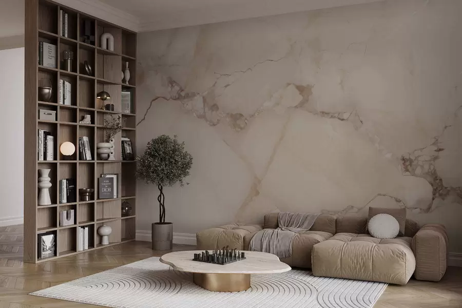 Papier peint photo Effet marbre w05348