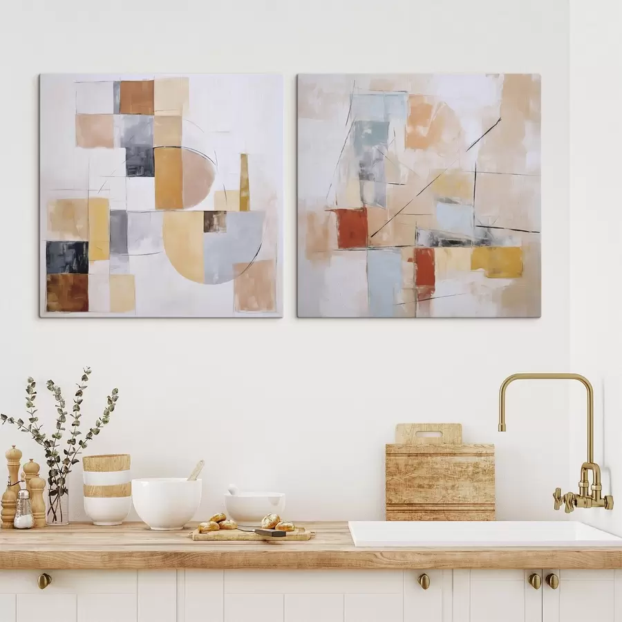  Peintures Imitation abstraite d'une peinture usée m30213