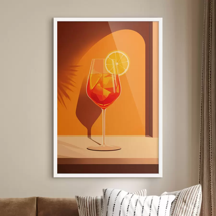 Fotobehang Cocktail met citrus f48432