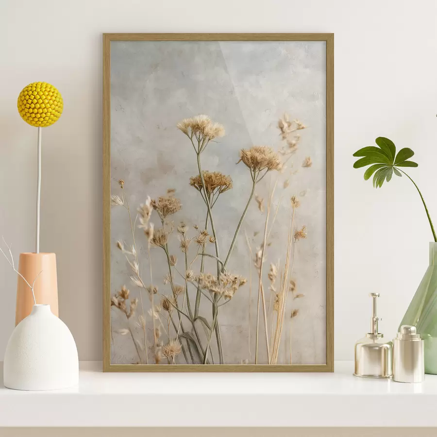 Papier peint photo Composition de fleurs sauvages f48440