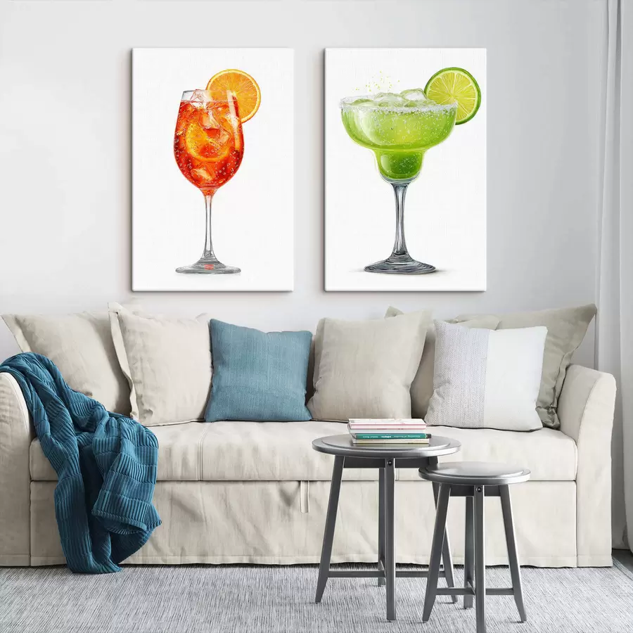  Schilderijen Citrus-cocktailset m30219