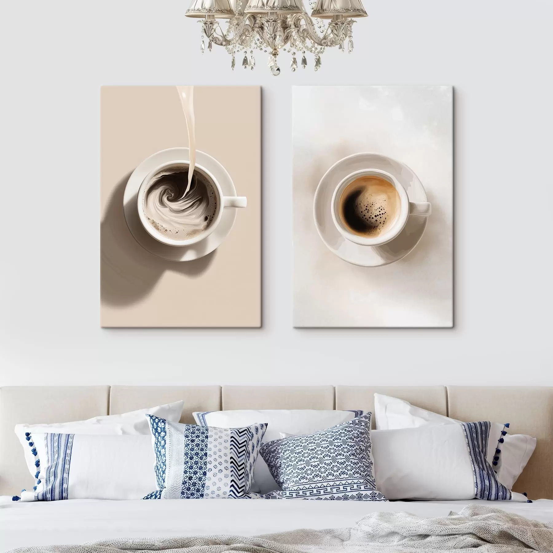  Schilderijen Wilde bloemen-set m30222