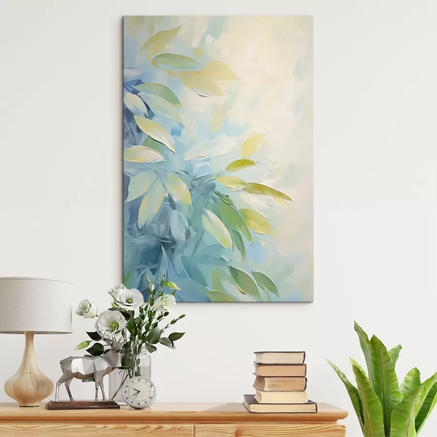  Peintures Abstraction avec des plantes : imitation de la peinture s48500