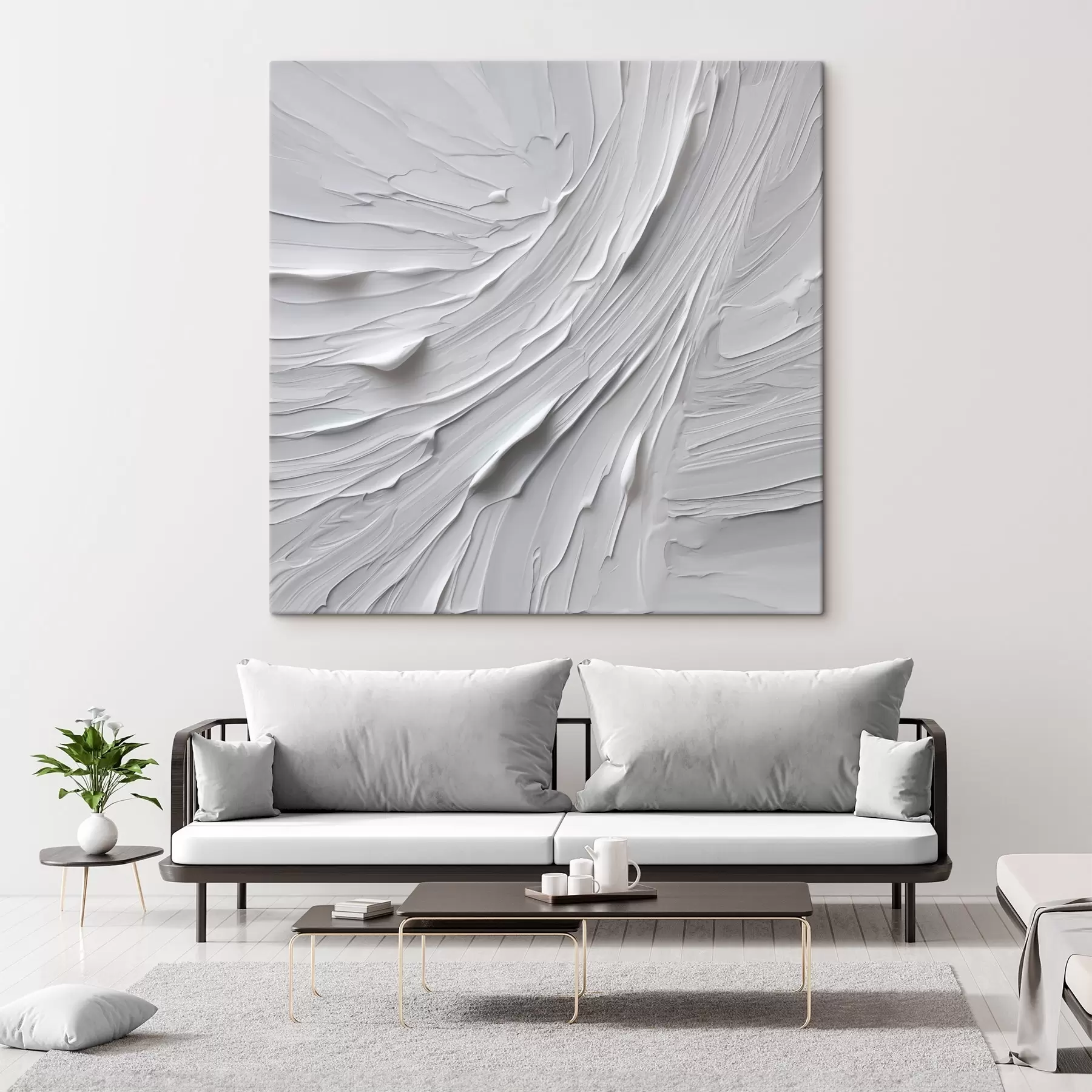  Schilderijen Abstractie imitatie van schilderkunst s48505