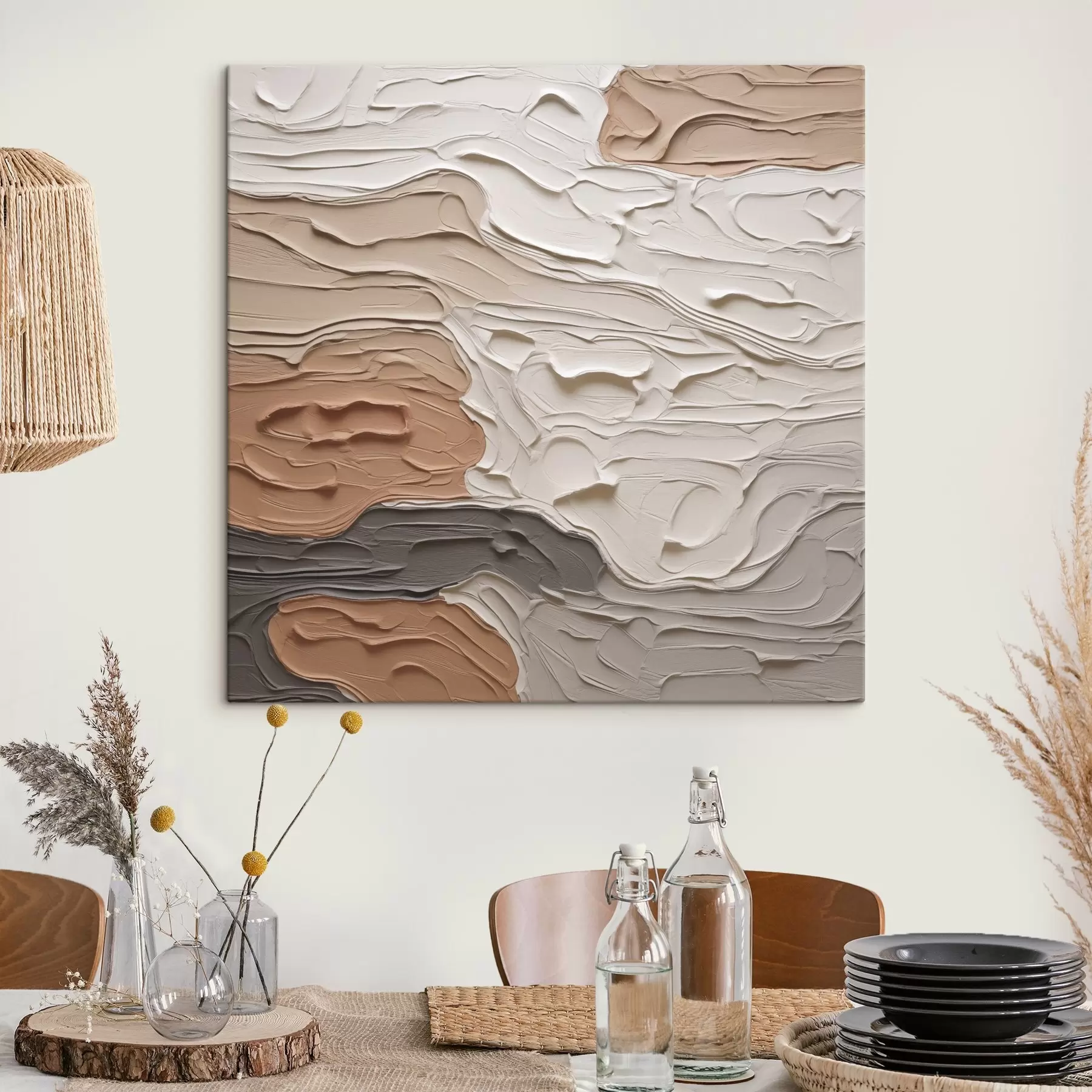 Peintures Composition abstraite imitant la peinture s48508