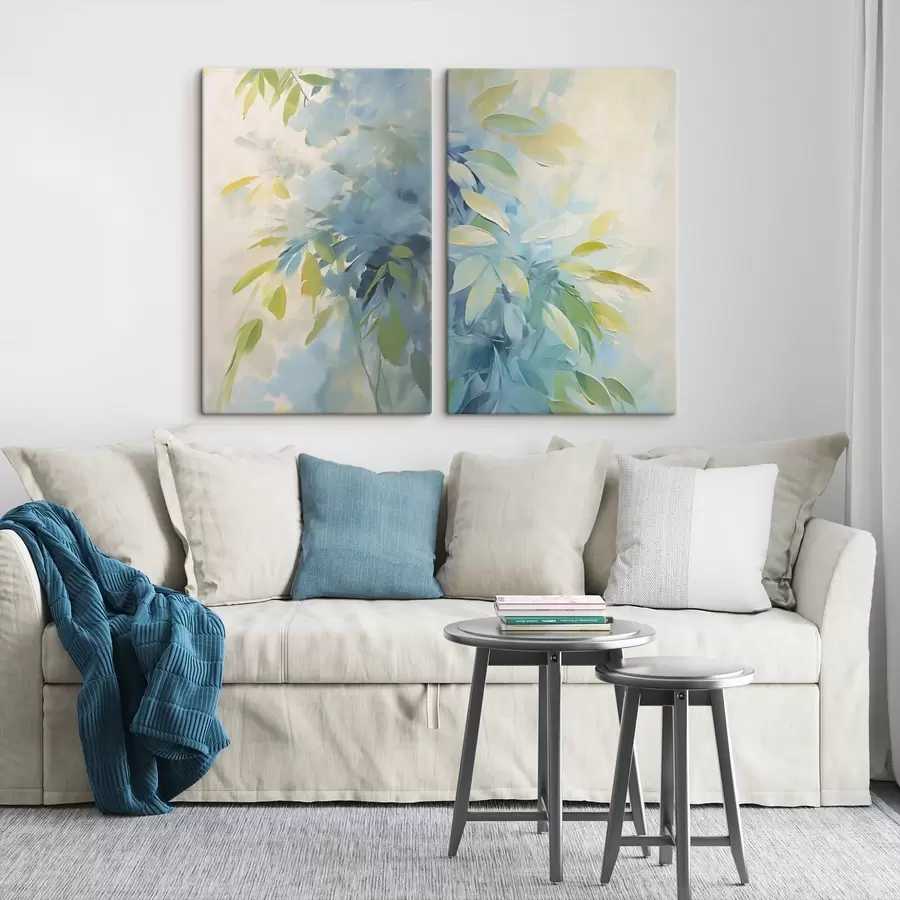  Peintures Abstraction végétale imitant la peinture m30246