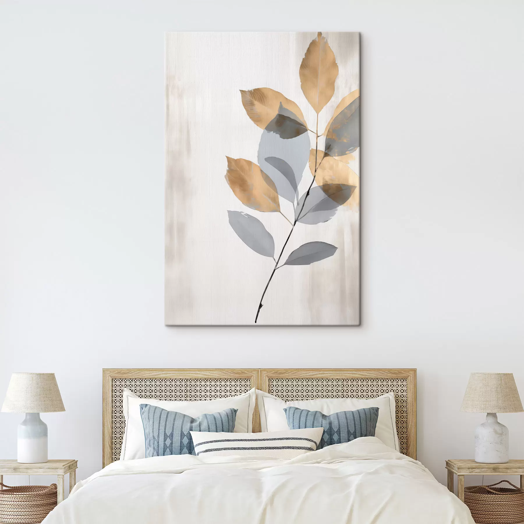  Schilderijen Minimalistische botanische tak s48510