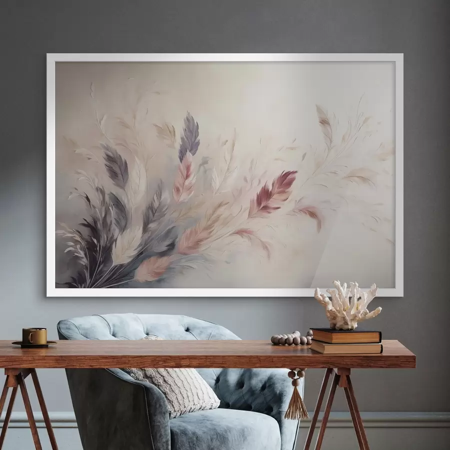 Fotobehang Het zachte ritselen van het gras f48537