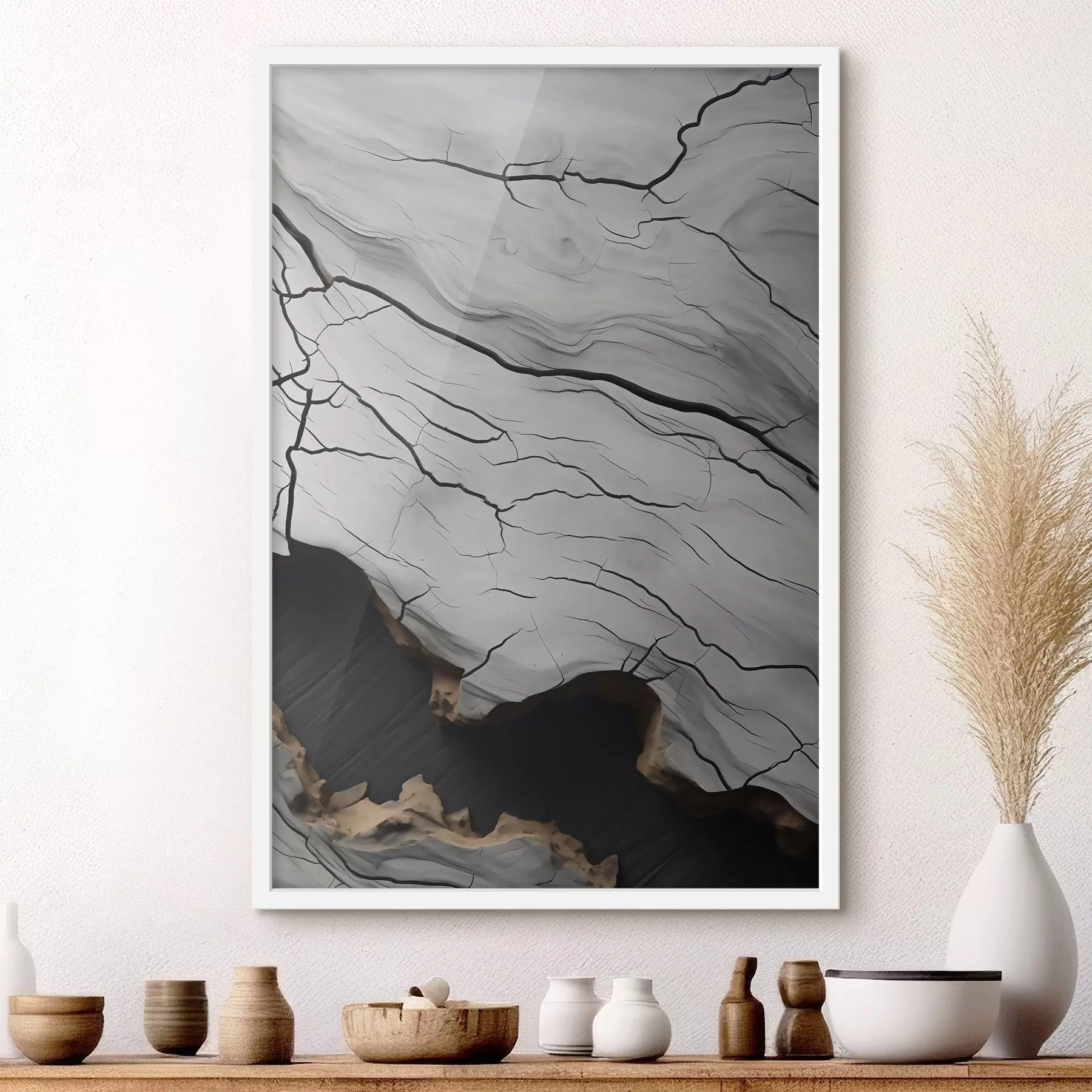 Papier peint photo Plasticité de la pierre f48542