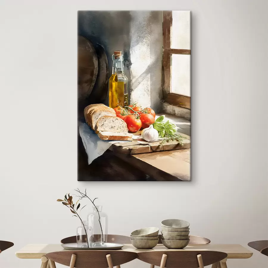  Peintures une nature morte de style rustique s48553