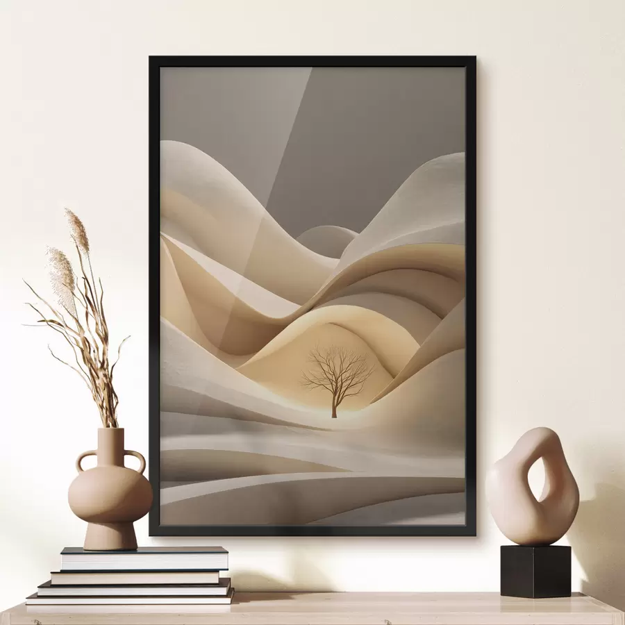 Fotobehang een abstract vrouwengezicht in vol profiel f48529