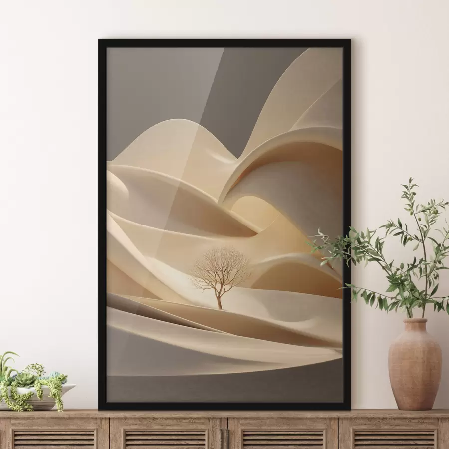 Fotobehang een machtige leeuw in aquarelstijl f48530