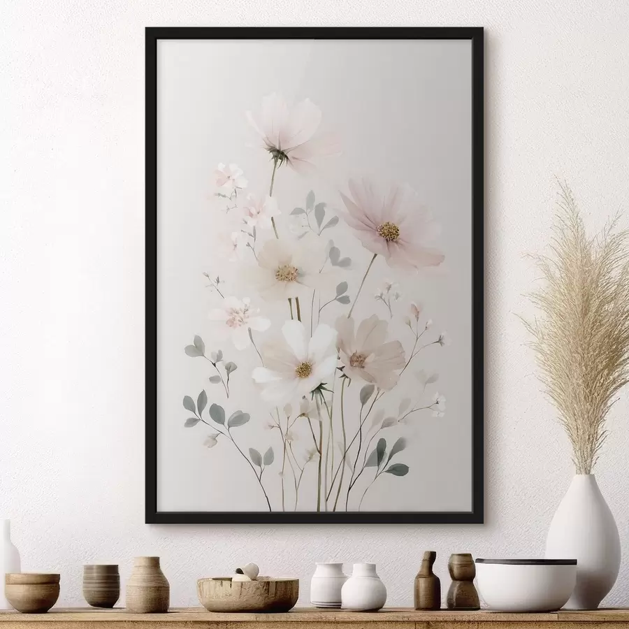 Fotobehang een surrealistisch landschap met een boom f48534