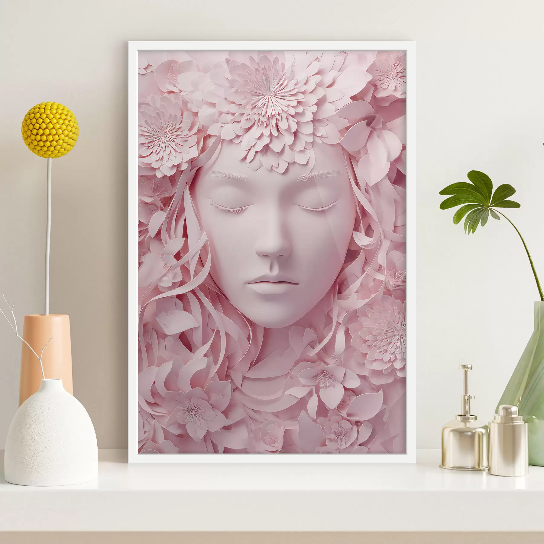 Fotobehang tere wilde bloemen f48549