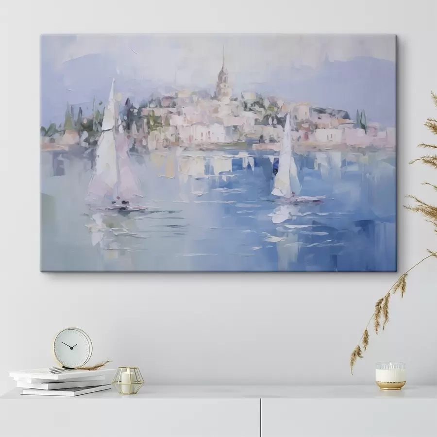 Fotobehang Kustlandschap aan zee s48594