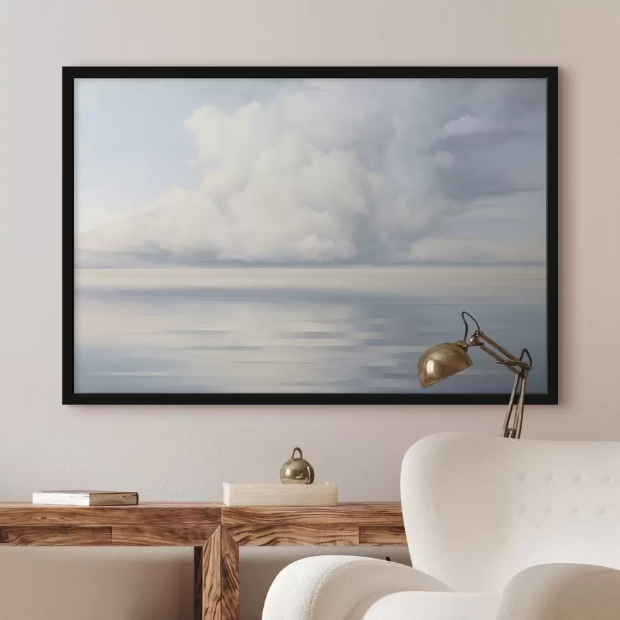 Fotobehang De lucht boven de zee f48590