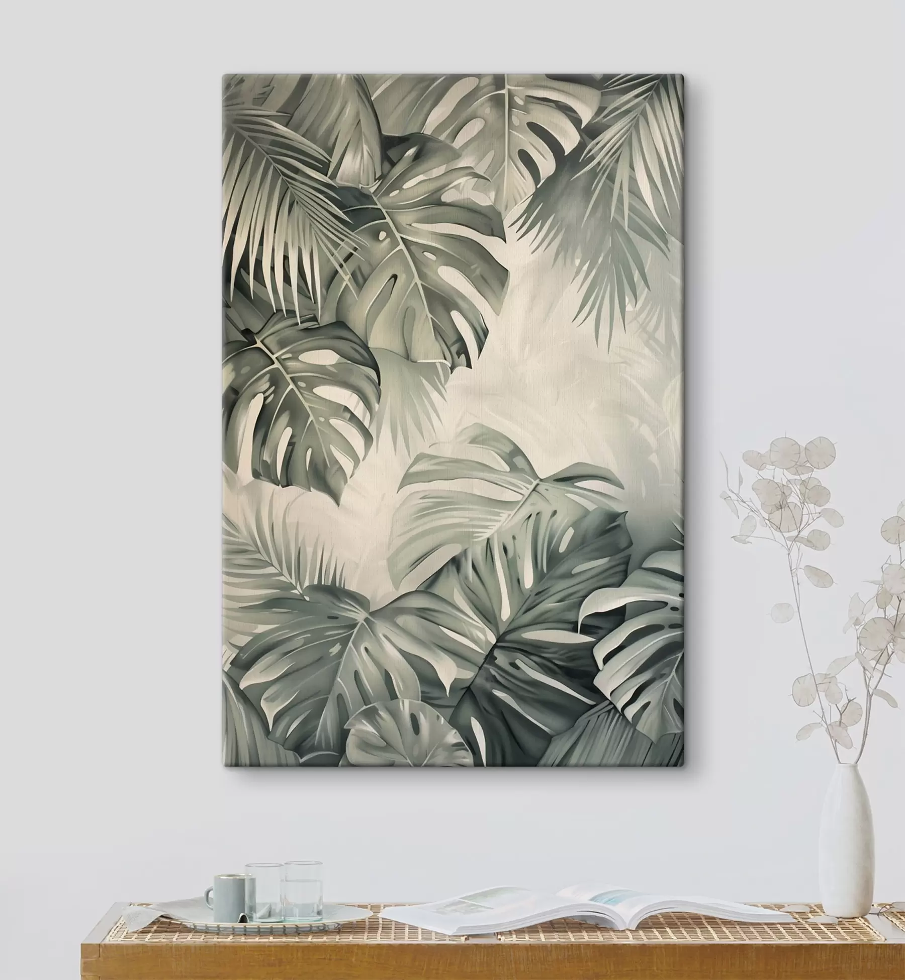  Peintures Feuilles tropicales, botanique s48575