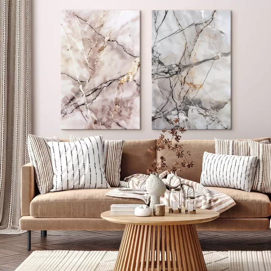  Schilderijen Steenlook, luxe stijl m30271