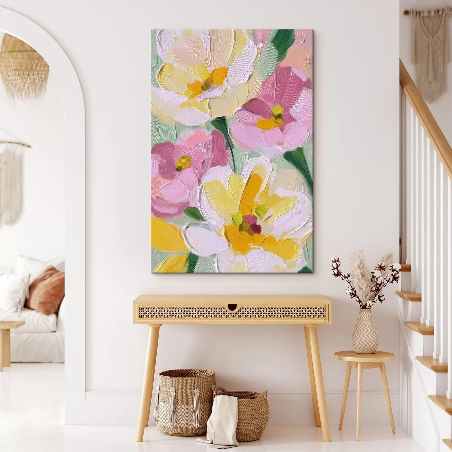  Peintures Fleurs éclatantes s48648