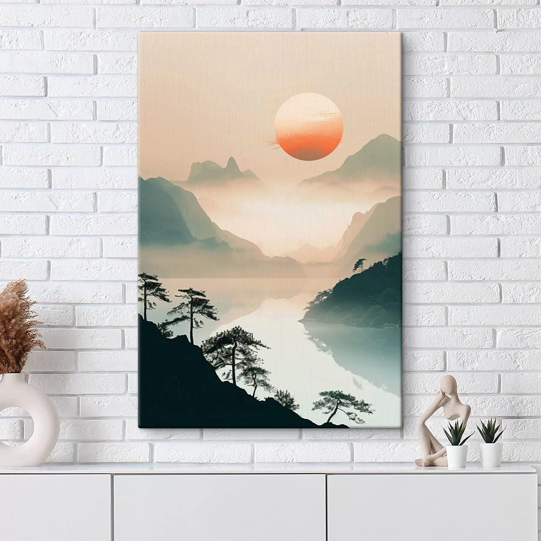  Schilderijen Bambootakken, oosterse stijl s48632