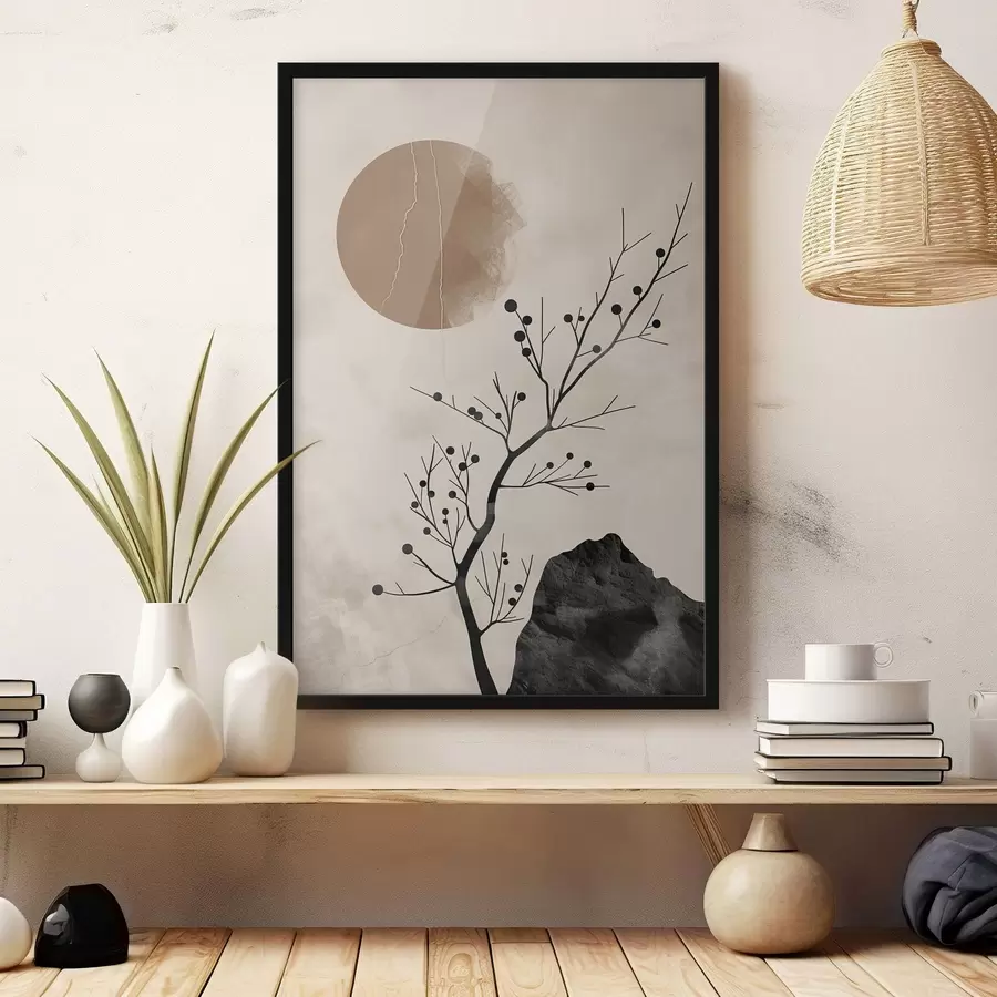 Papier peint photo À la japonaise, calme et équilibre f48631