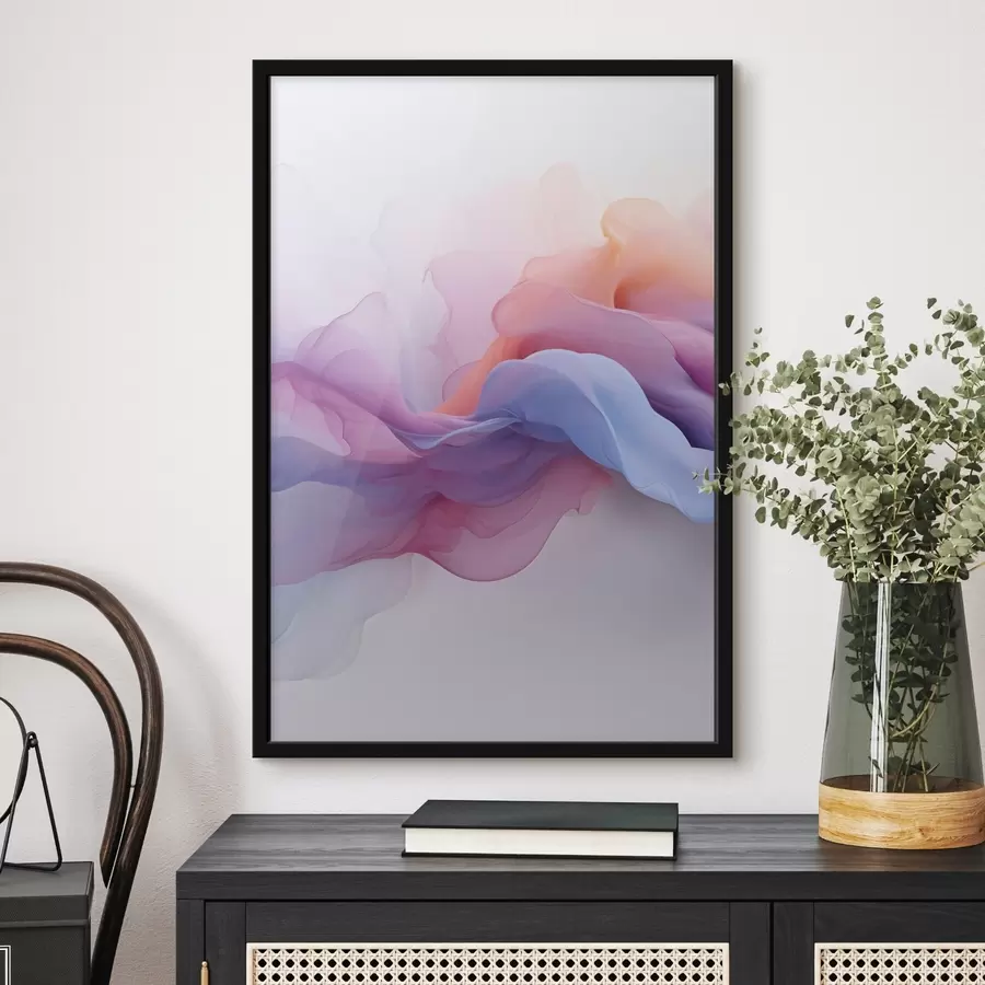 Papier peint photo Abstrait rose et violet f48637